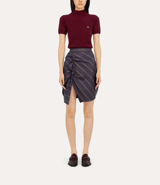 Bluză cu guler înalt Bea