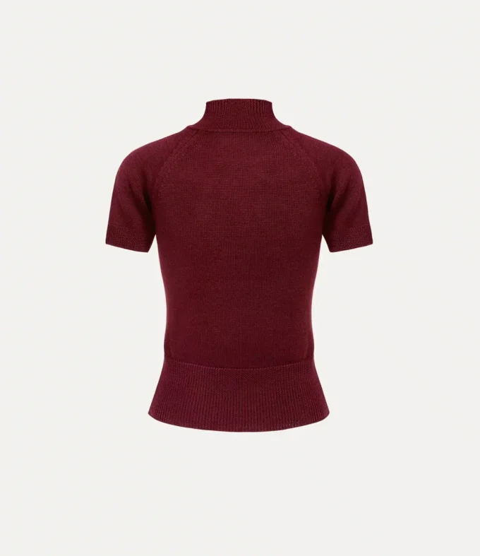 Bluză cu guler înalt Bea