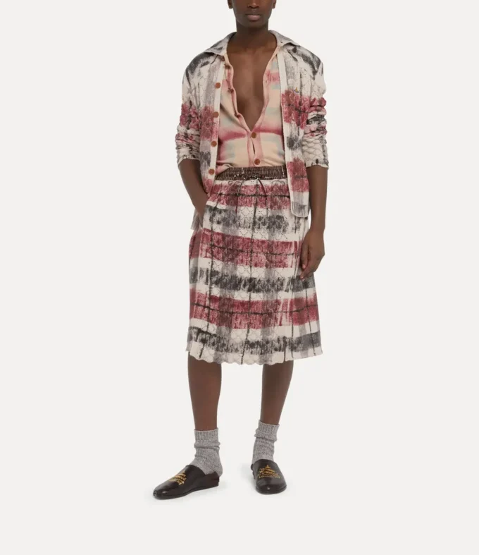 Cardigan Dual Tartan