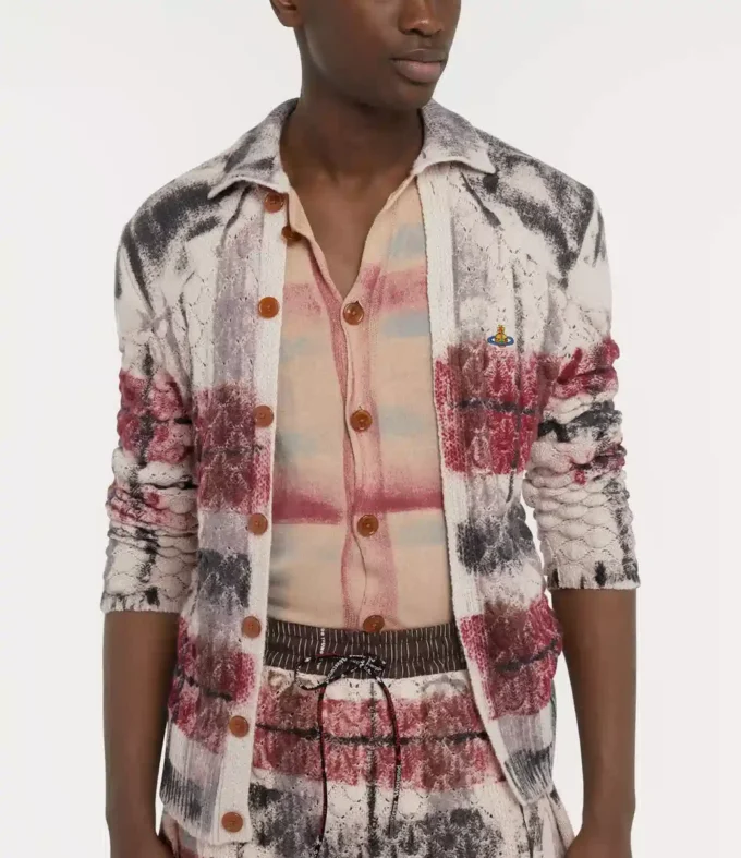 Cardigan Dual Tartan