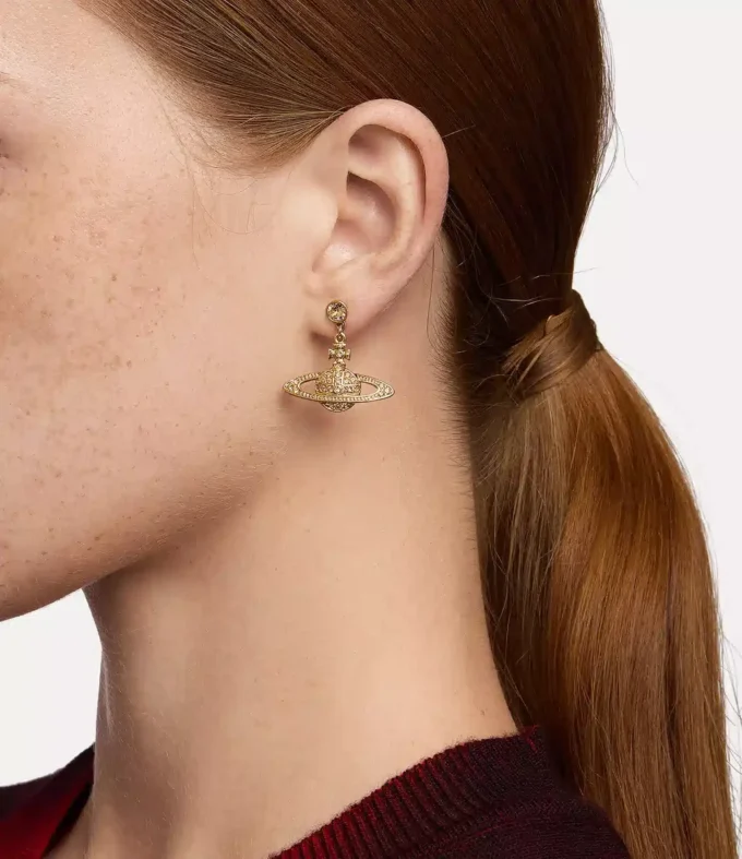 Cercei Mini Bas Relief Drop