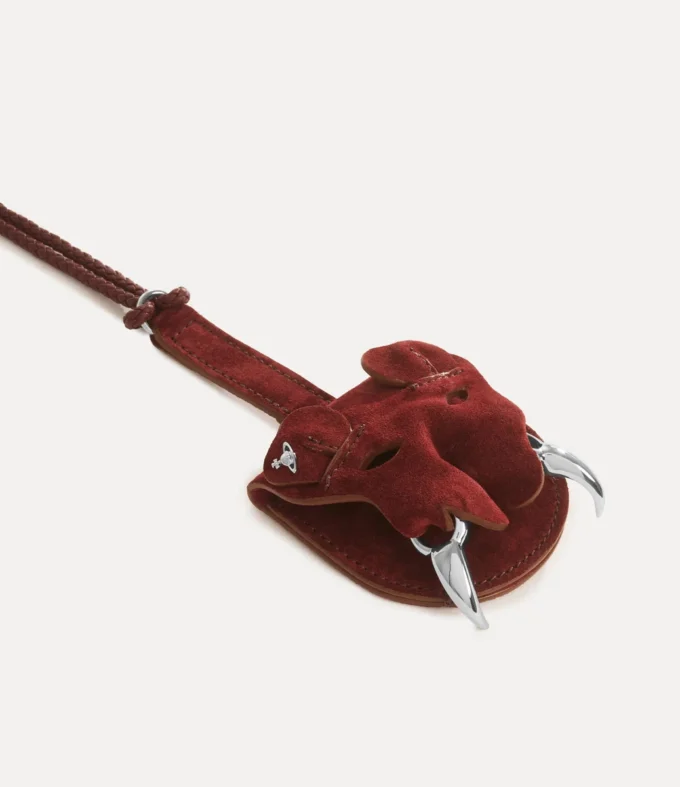 Curea cu pandantiv cap de tigru