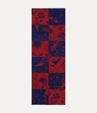 Eșarfă în carouri