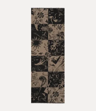 Eșarfă în carouri