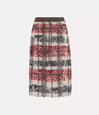 Fustă kilt cu tartan dublu