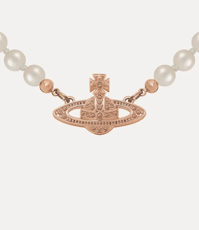 Mini colier Bas Relief Pearl
