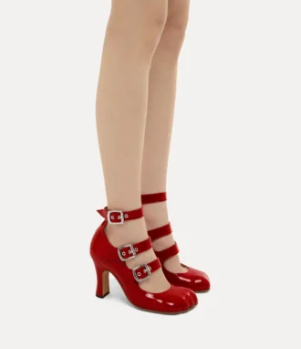 Pantofi cu trei curele Animal Toe