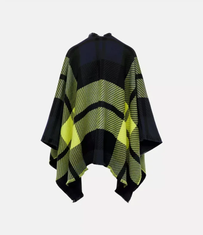 Poncho tartan