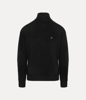 Pulover cu guler înalt Fisherman