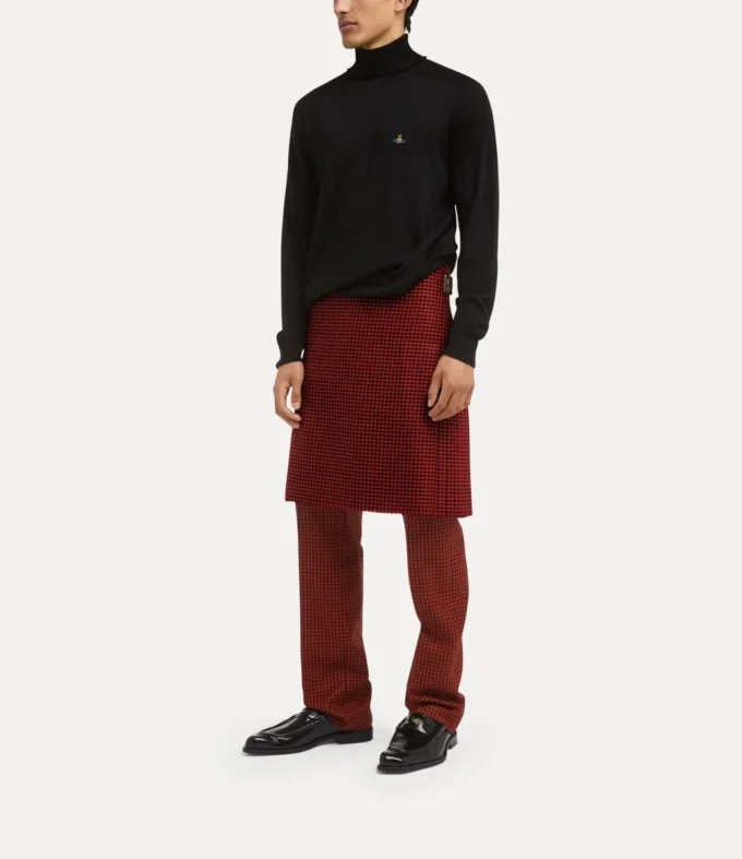 Pulover cu guler înalt Fisherman