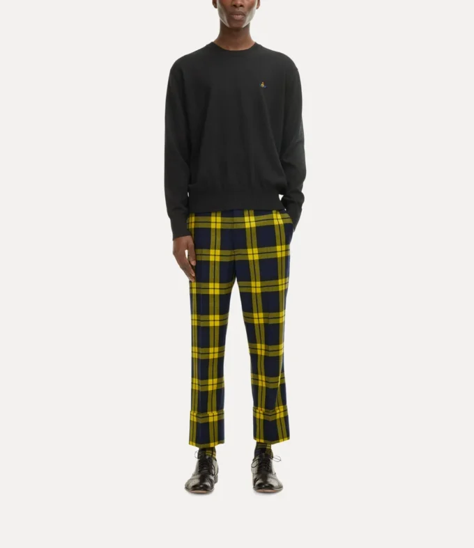 Pulover cu guler rotund Alex Pulover cu guler rotund Alex