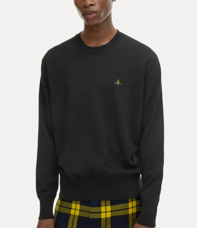 Pulover cu guler rotund Alex Pulover cu guler rotund Alex