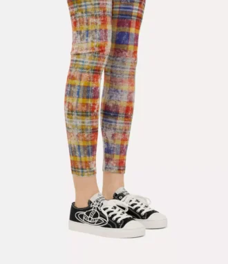 Tenisi din pânză cu talpă joasă