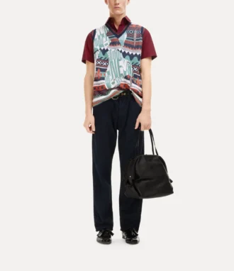 Vestă Broken Fair Isle