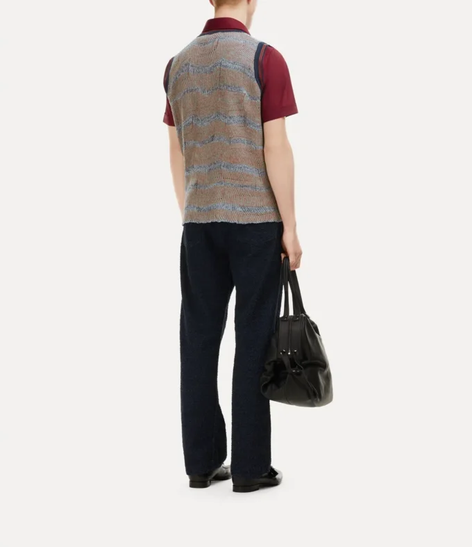 Vestă Broken Fair Isle