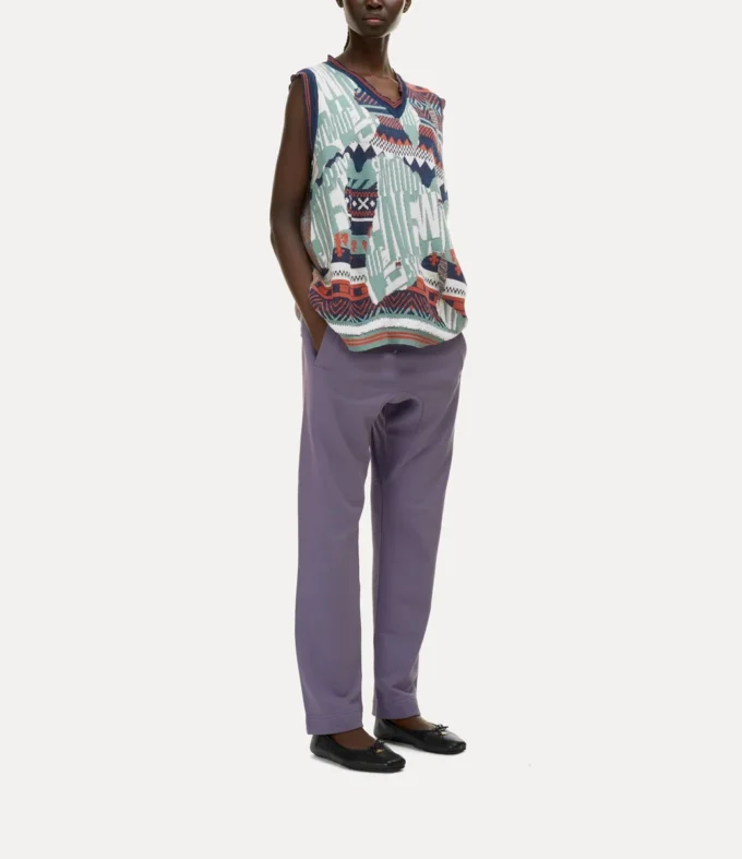 Vestă Broken Fair Isle